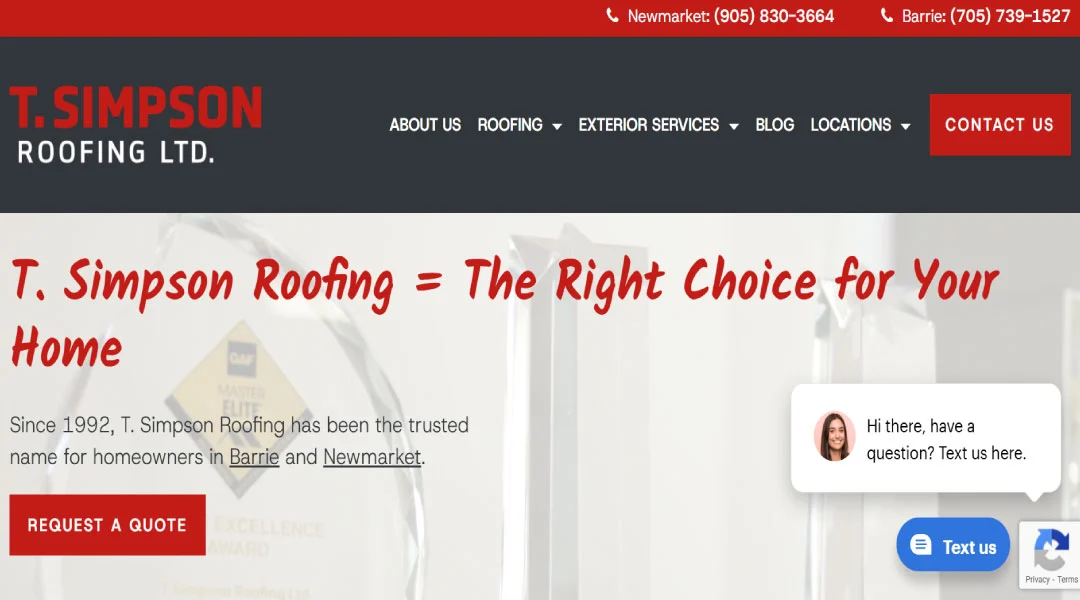 T. Simpson Roofing Ltd.