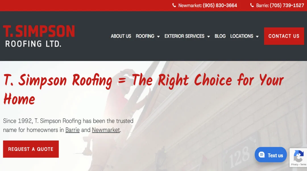 T. Simpson Roofing