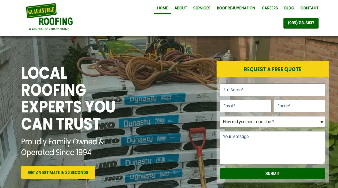 Guaranteed Roofing & General Contracting Inc