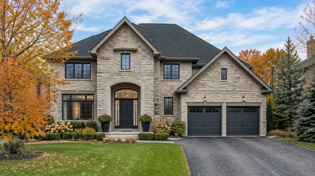Executive home in Newmarket with a new charcoal roof